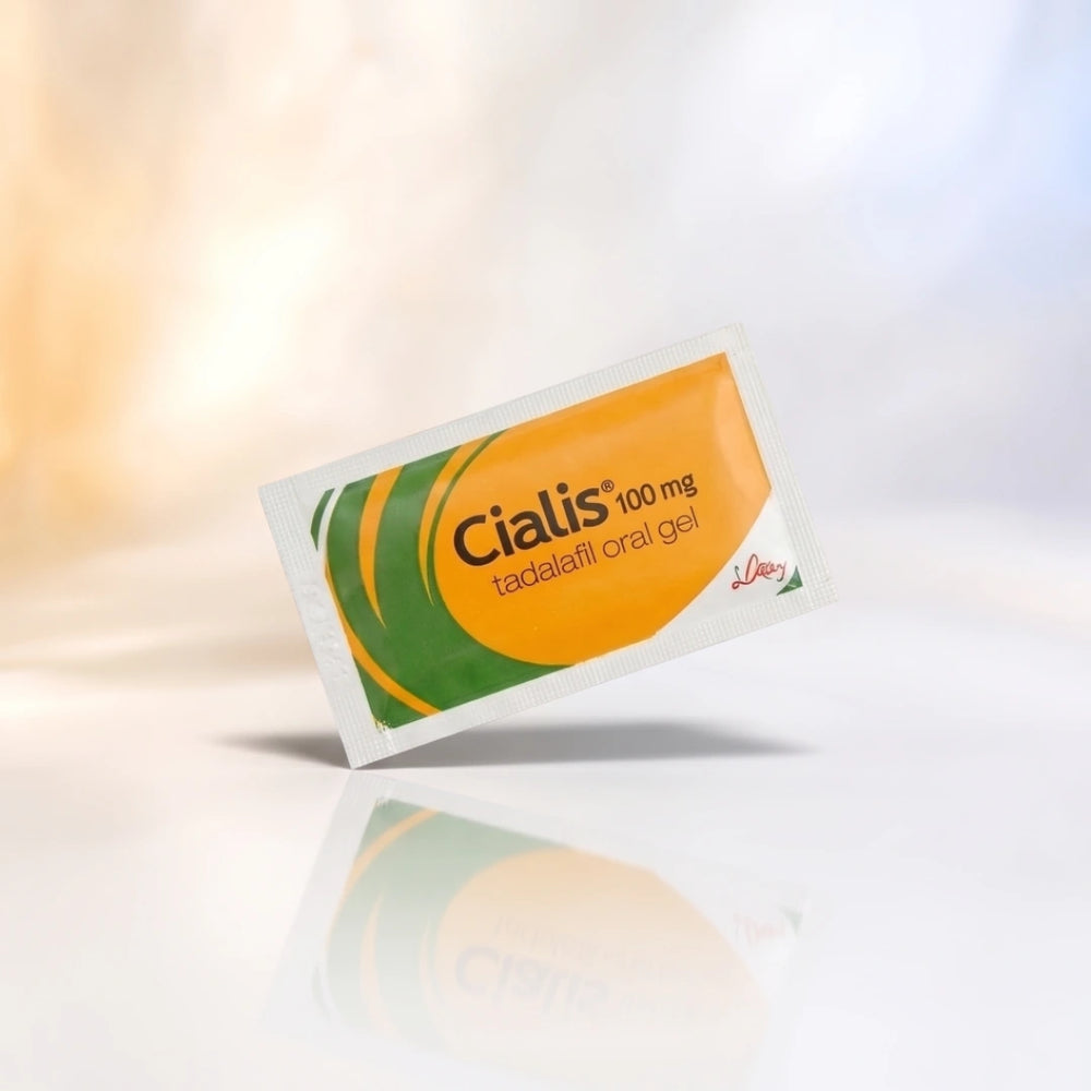 Cialis 7 × 100 mg żel doustny pudełko
